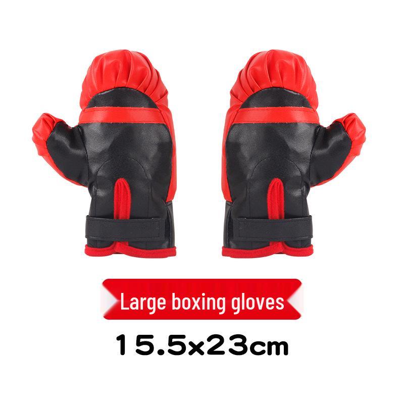 Set de Box pentru Copii cu Sac de Box Gonflabil Speed Ball pentru Decompresie și Antrenament Sportiv