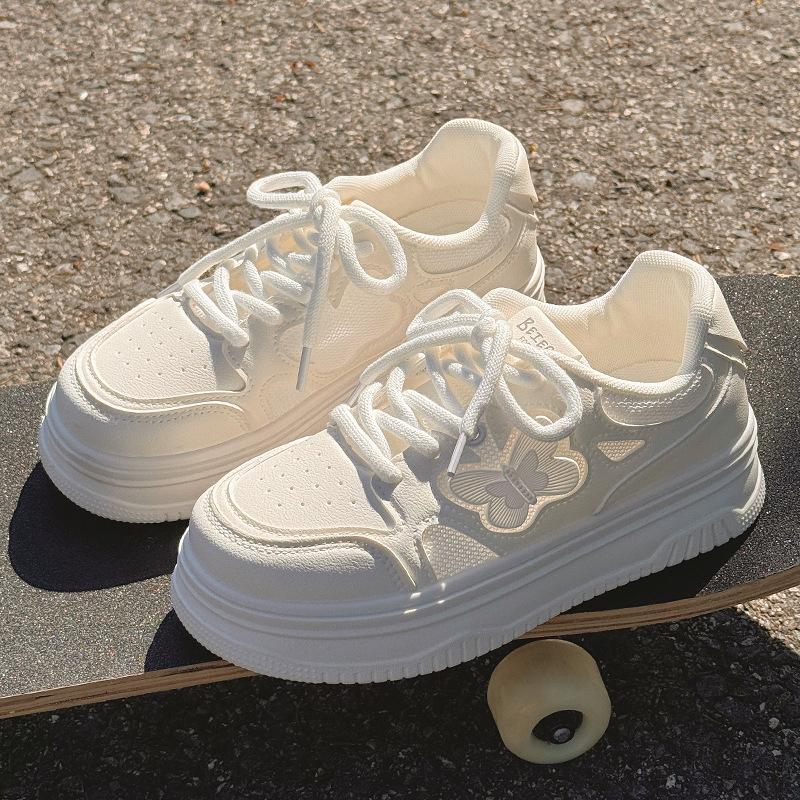

Little white shoes women s 2025 spring and autumn new Korean version of fashion women s summer breathable mesh sneakers dad shoes trend 40