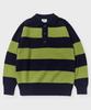 GLW Oversized Rugby Striped Knit Lime