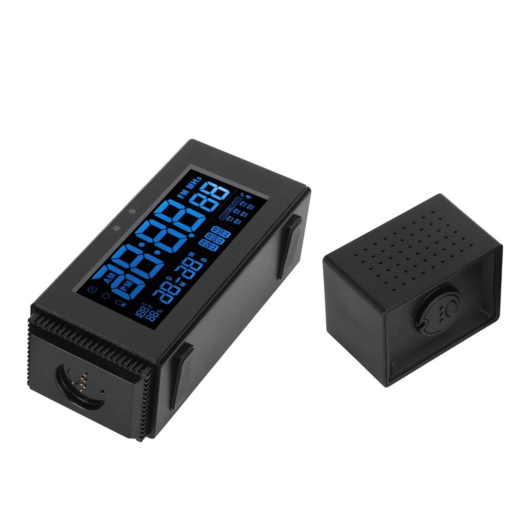 Budzik Dźwięk Światło Wielofunkcyjny Cyfrowy do Gospodarstwa Domowego Kolorowa Lampka Nocna Czujnik Ruchu