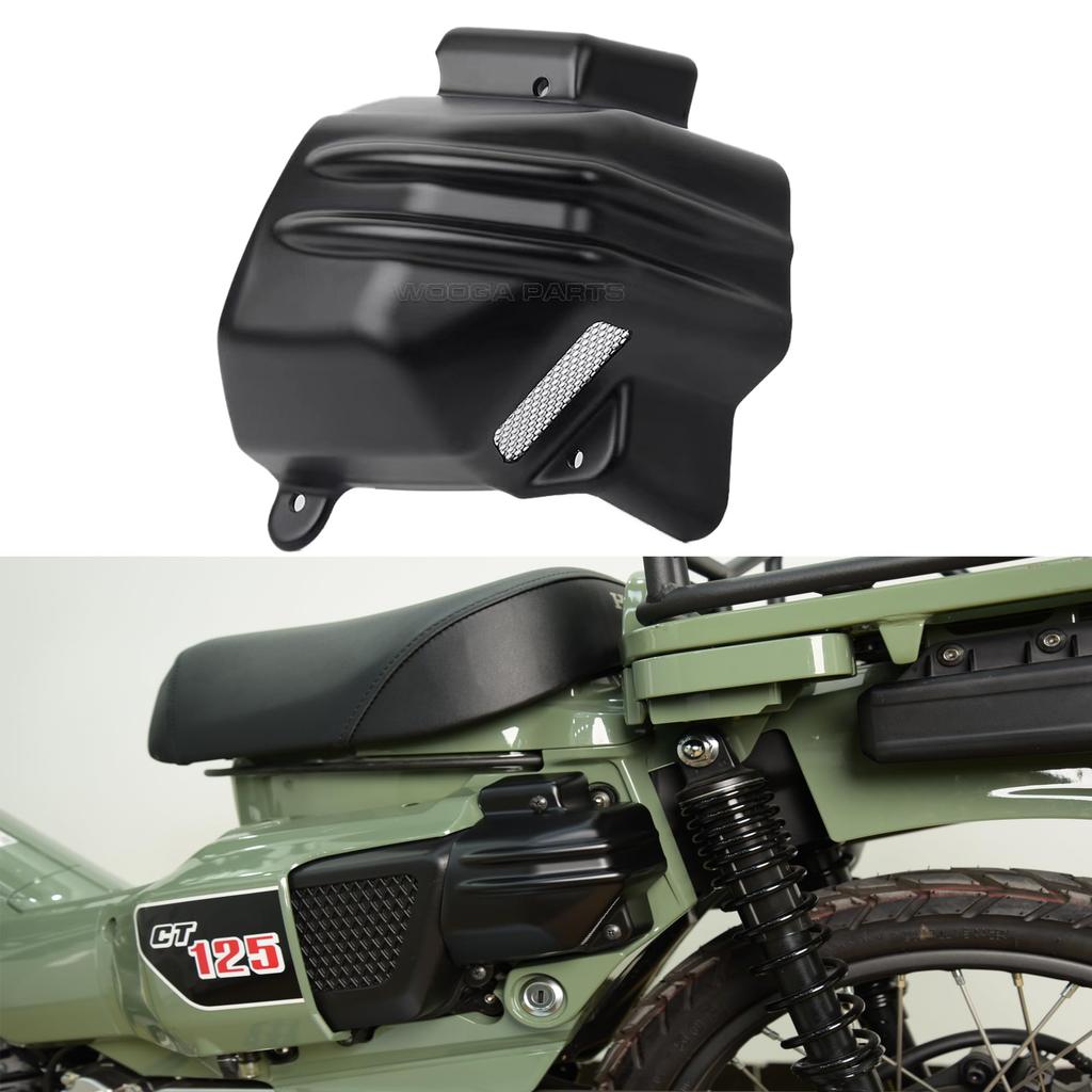 yoothi Compatible with Honda Motorcycle Hunter Cub CT125 Air Filter Cover V2 CT57 Diablo V2 Air Hunter Cub Ct125 Parts Ct125 Air Filter Cover
