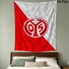 FSV Mainz 05 Wandteppich Ästhetischer Wandbehang Bedruckter Stoffdecke Dekorative Wandteppiche für Schlafzimmer Wohnzimmer Heimdekoration