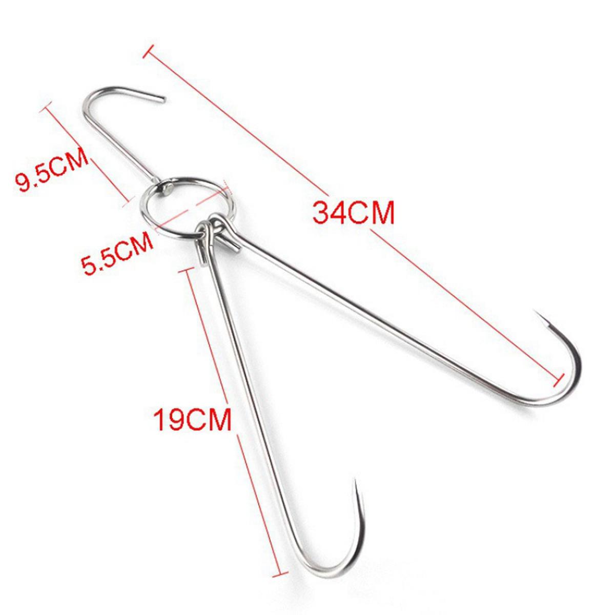 

Зажимы из нержавеющей стали для говядины, крючки для уток, гусей, индейки, крючок для жареной утки и бекона, вешалка для хранения барбекю, крючок для хлеба, инструменты, аксессуары