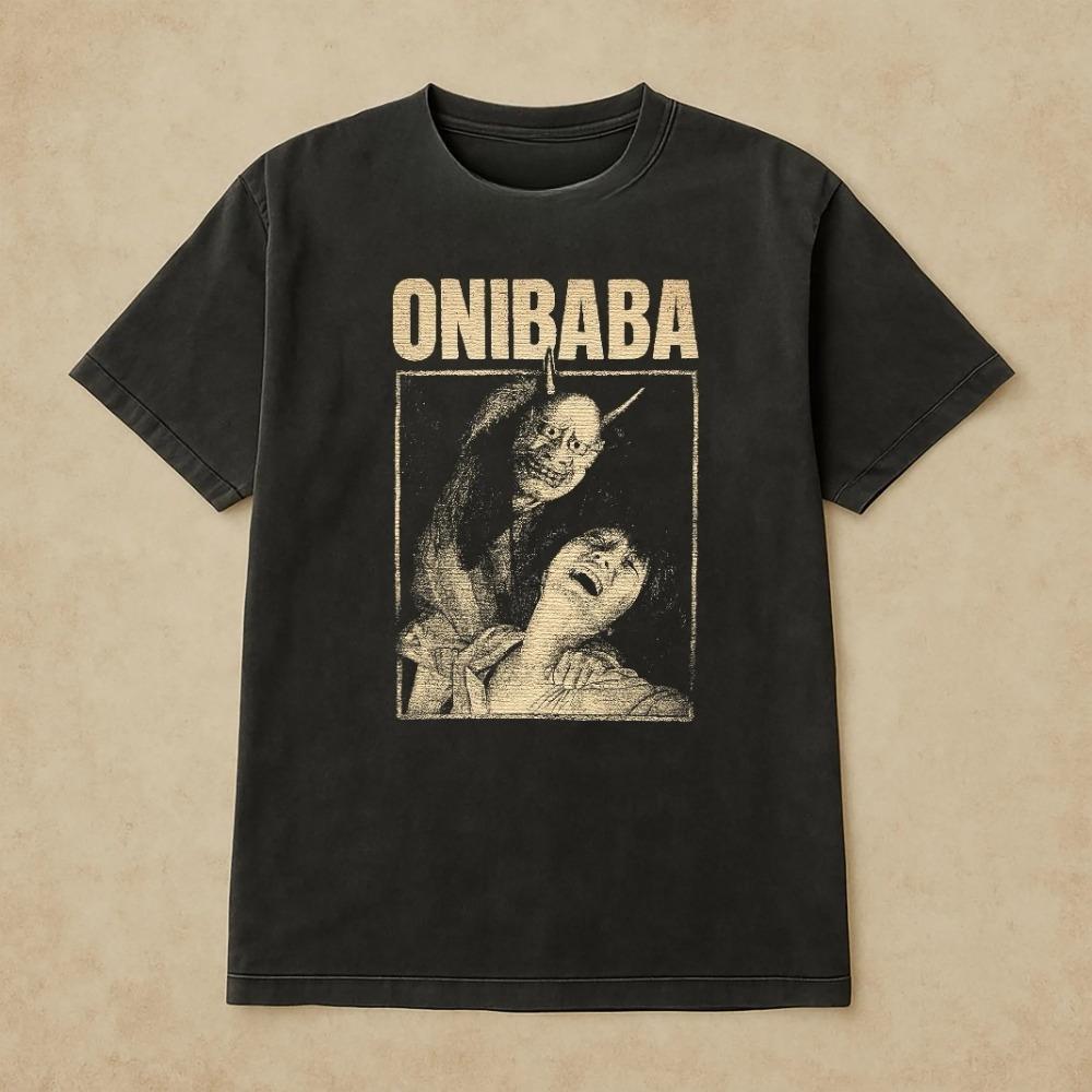 

Ghost Witch Japanese Horror Movie Tshirt Retro Movie Tshirt Street Style Unisexs Womens Tshirt Printed Tshirt Daily Dressing S