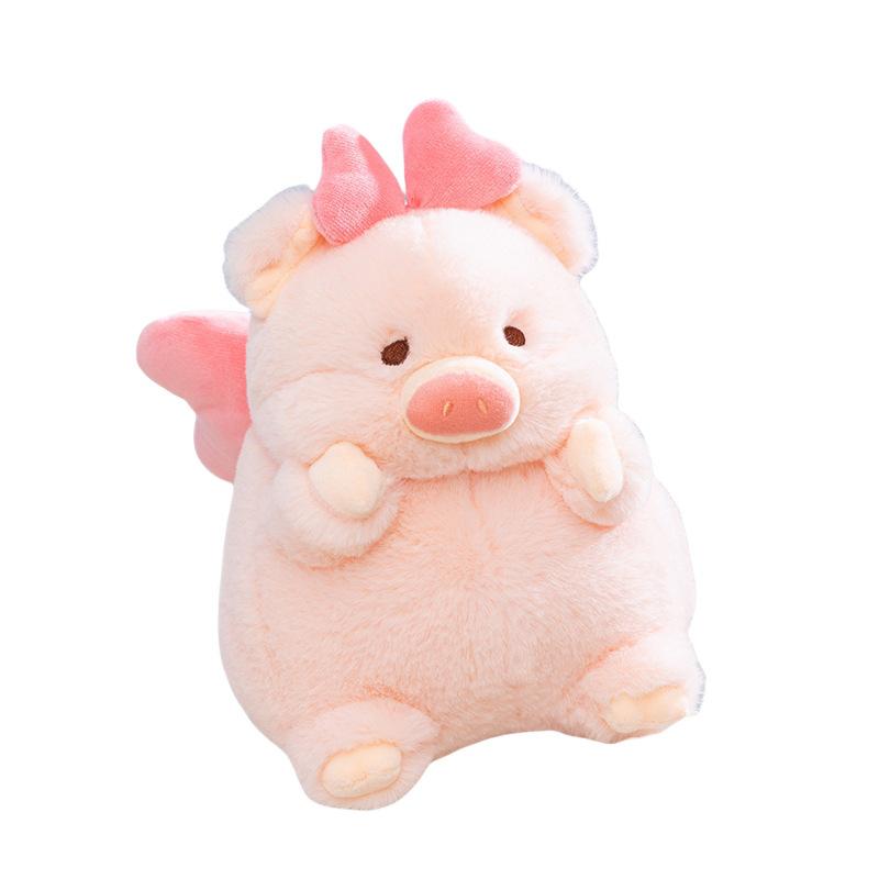 Girl'S Heart Pink Pig Doll Plush Toy Pig Doll Child Companion Comfort Ragdoll Birthday Gift