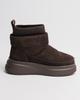 Uggs with Sock Melanda 88719 36 Chocolate Suede Wool