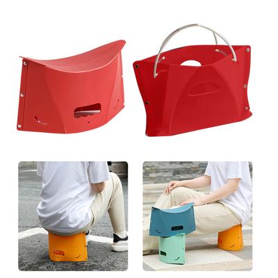 Sgabello Pieghevole Design Ergonomico Fori per Maniglia Seduta Portatile Sollievo per le Ginocchia Sgabello da Viaggio per Viaggio Campeggio Pesca Giardinaggio
