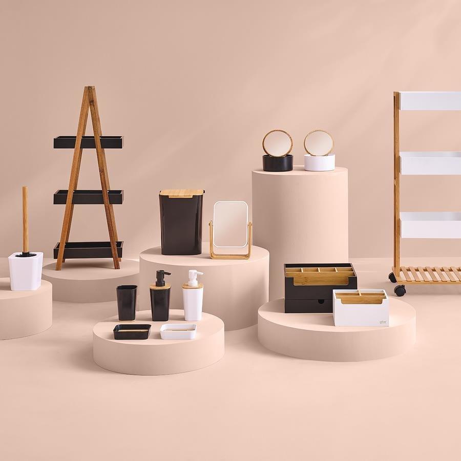 Natureo bamboo mirror black