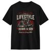 Hawk And Son Hauling Company T Shirt Unisex Vintage Tshirts Summer O Neck Hip Hop Tee Shirt Print Oversize Tops