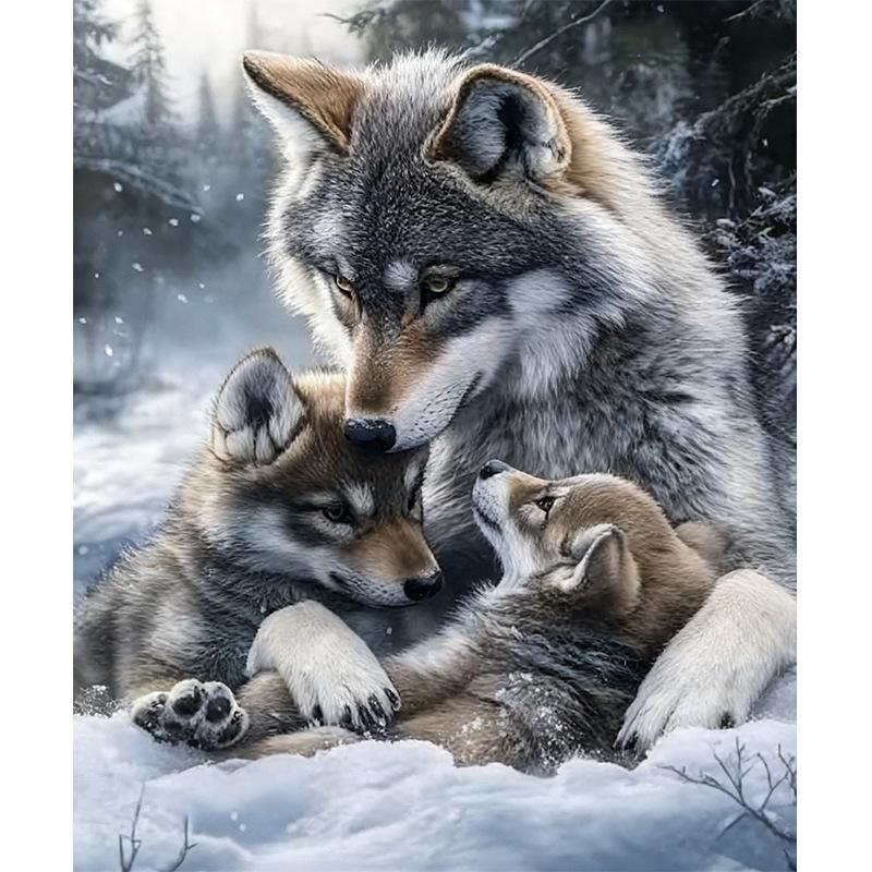 5D Diamond Painting, Flower Animal Sticker Diamond Cross Stitch Decorative Painting