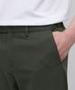 Musinsa Standard Semi-Wide Slit Hidden Banding Slacks [Dusty Khaki]