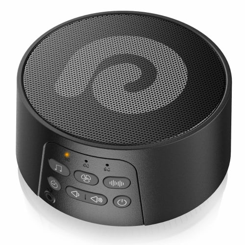 

Dreamegg White Noise Machine (D3 Pro) - Featured on TV - Built-in Battery, 29 Soothing Sounds, High-Quality Sounds, Stepless Volume Control, Earphone