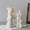 Geometric Rotating Silicone Candle Mold Silicone Scented Candle Mould for Geometric Scented Candle DIY Gift