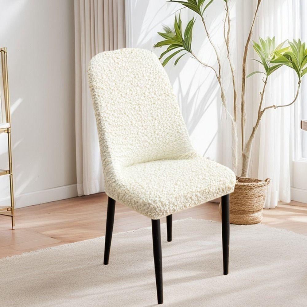 Breathable Elastic Chair Cover Stretchable Dining Chair Cover Full Wrap Stool Cover  Home Use