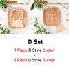 Happy Easter Blessing Words Fondant Icing Cookie Cutter Mold Easter Party Dessert Decor Embossing Stamp Househeld Baking Tool