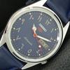 JAPAN VINTAGE REFURBISHED SEIKO 5 AUTOMATIC 7009A MENS BLUE DIAL WATCH A445392-1