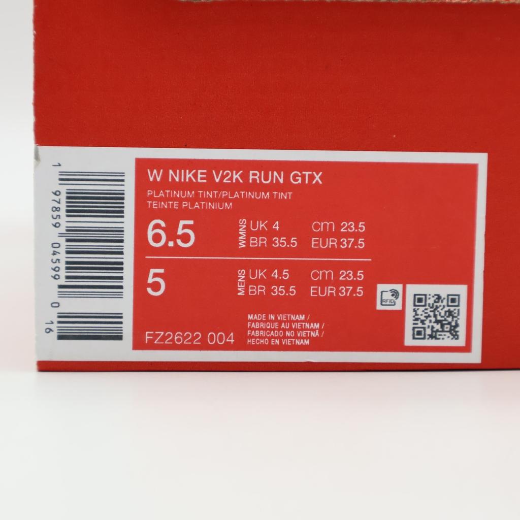 FZ2622-004 Nike V2K Run GORE-TEX Platinum Tint Summit White (Women's)