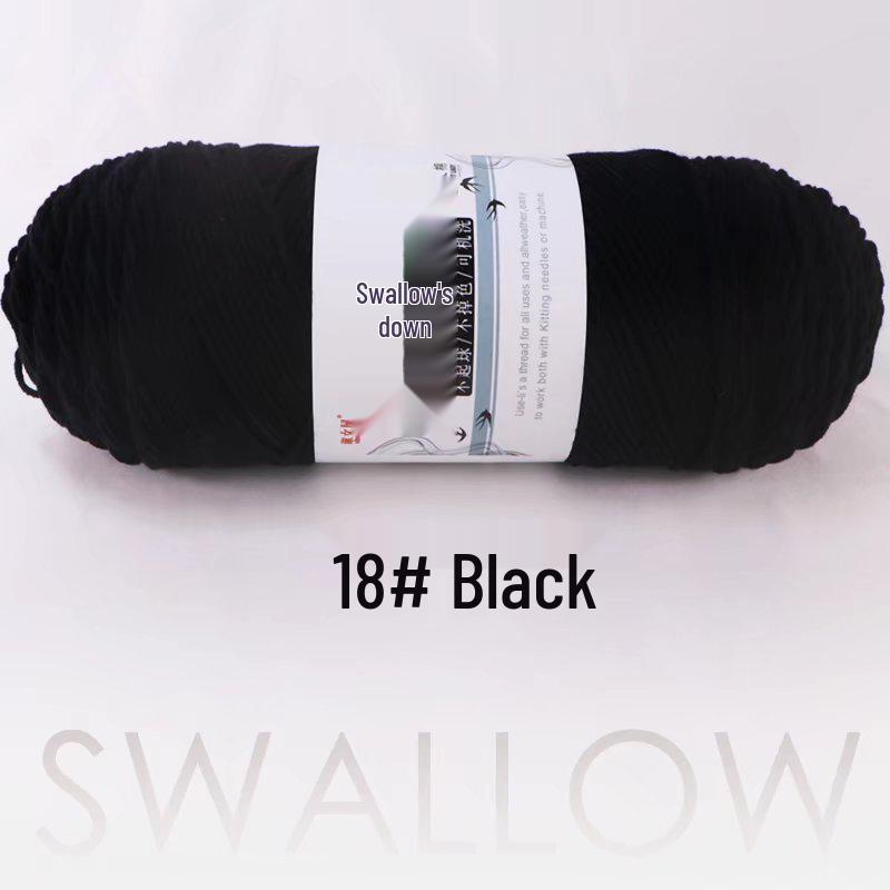 Large Skein 5-Ply Milk Cotton Yarn: Luxurious Plush for Doll Making & Seat Cushions, Available in 80 Colors