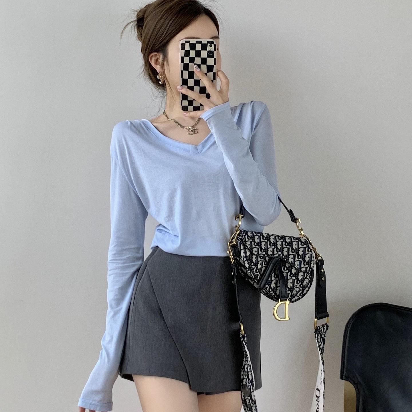 

2025 Women s Gray High-Waisted Irregular A-Line Culottes: Slimming, Hip-Hugging, Versatile Autumn Suit Shorts S серый
