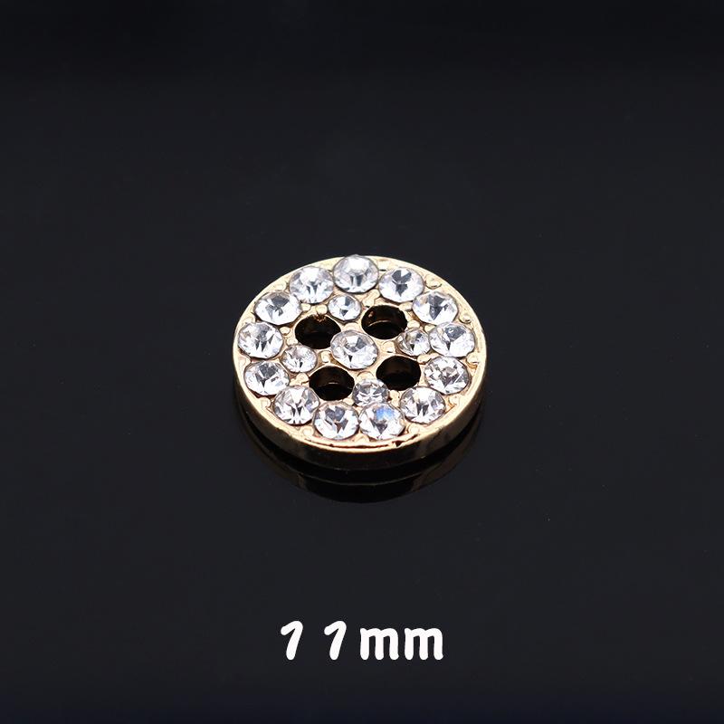 5pcs Bouton Diamant Cristal Manteau Veste Femme Petit Bouton Perle Parfumée Métal Diamant Cardigan Bouton Fourrure