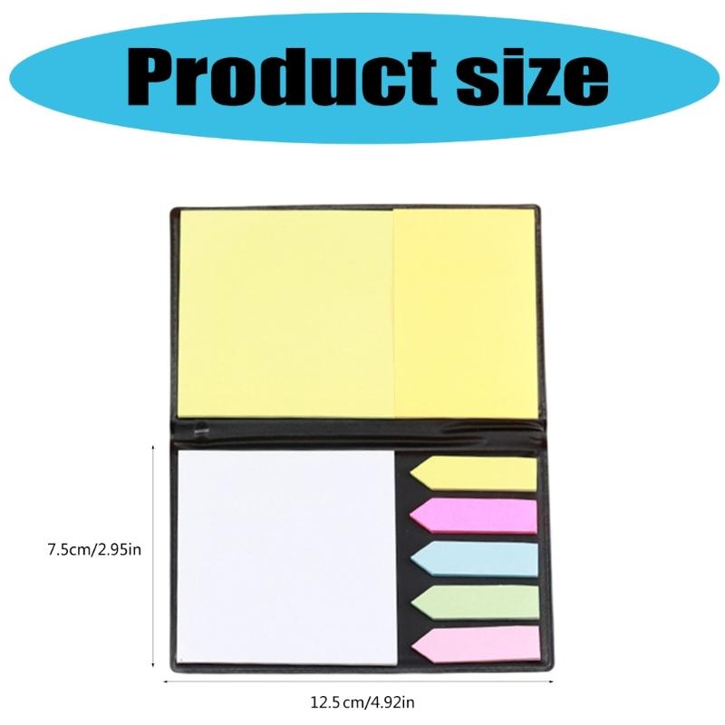 Stick Notes Flags, Colorful Index Tabs Index Flag Bright Color Page Index Sticker Page Makers Set for Page Bookmarks