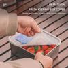Stainless Steel Outdoor Sealed Storage Box with Lid, Kitchen Container, Vegetable Fruit Fresh Keeping Box, Lunch Box