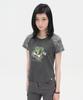Taibseobiseu Froggy Raglan Top [Charcoal]