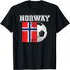 NORWAY Flag - Soccer Futbol Football T-Shirt