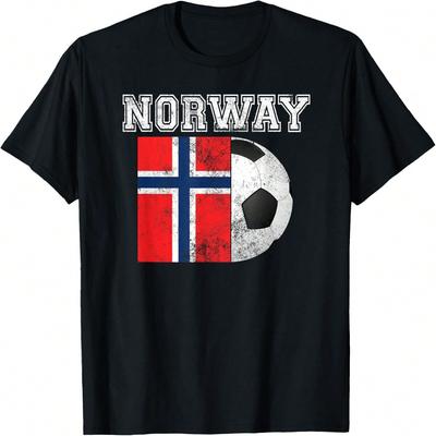 Flaga NORWEGII - Koszulka Piłkarska
