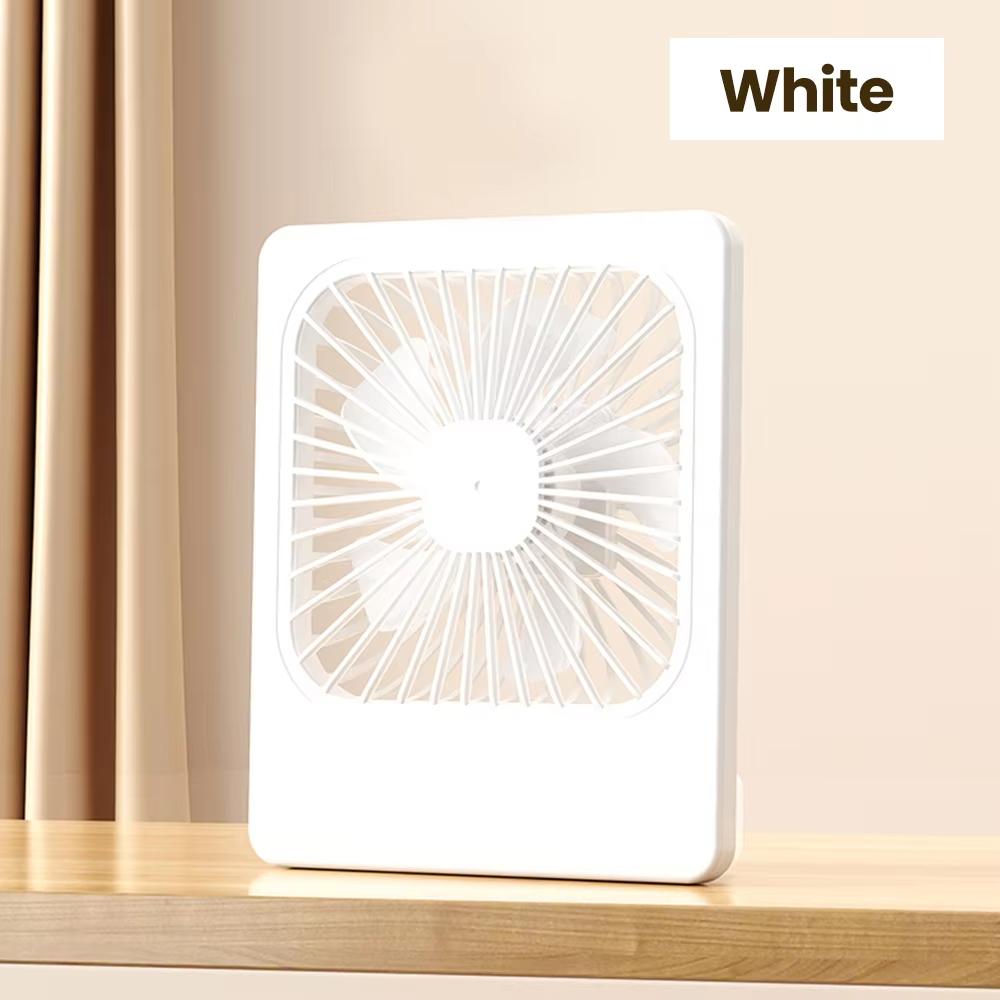 Mini USB Desktop Fan Quiet Cooling Lightweight Adjustable Summer Electric Fan Student Dormitory For Outdoor Camping Travel New
