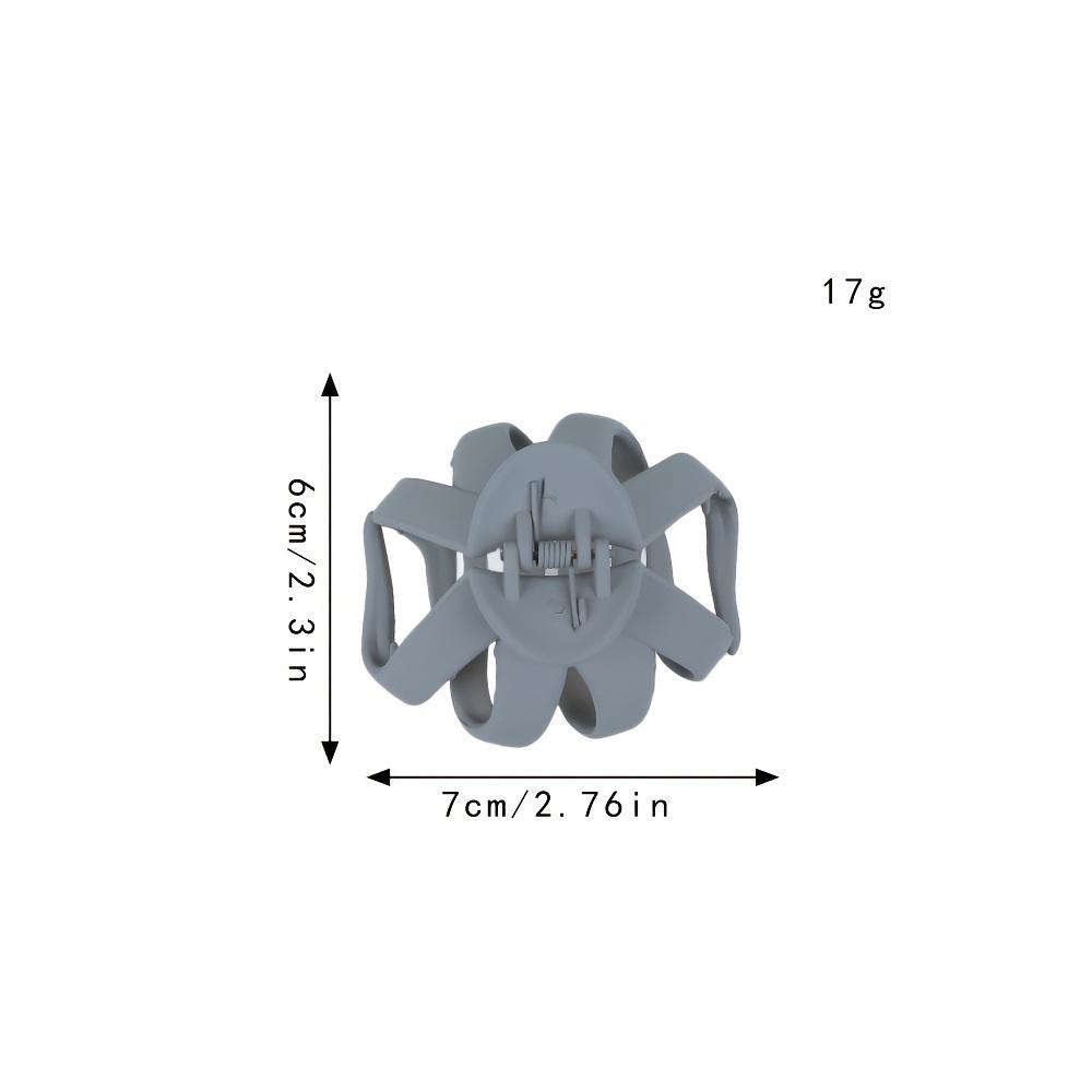1pc Women Frosted Octopus Hair Clip