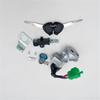 Xiandi HJ110-3-5 Motorcycle Lock Set: Door, Magnetic, Full Vehicle Lock, Ignition Switch, & Key.