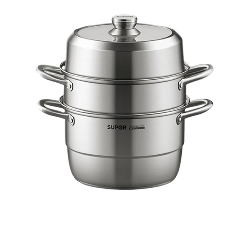 Supor 3-Layer 304 Stainless Steel Steamer
