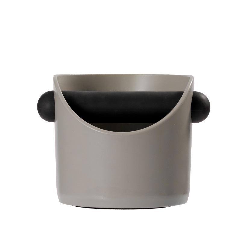 Coffee Powder Knocking Dregs Bucket Plastic Slag Bucket Small Circular Slag Removal Trough Multi-color Box Coffee Bar Supplies