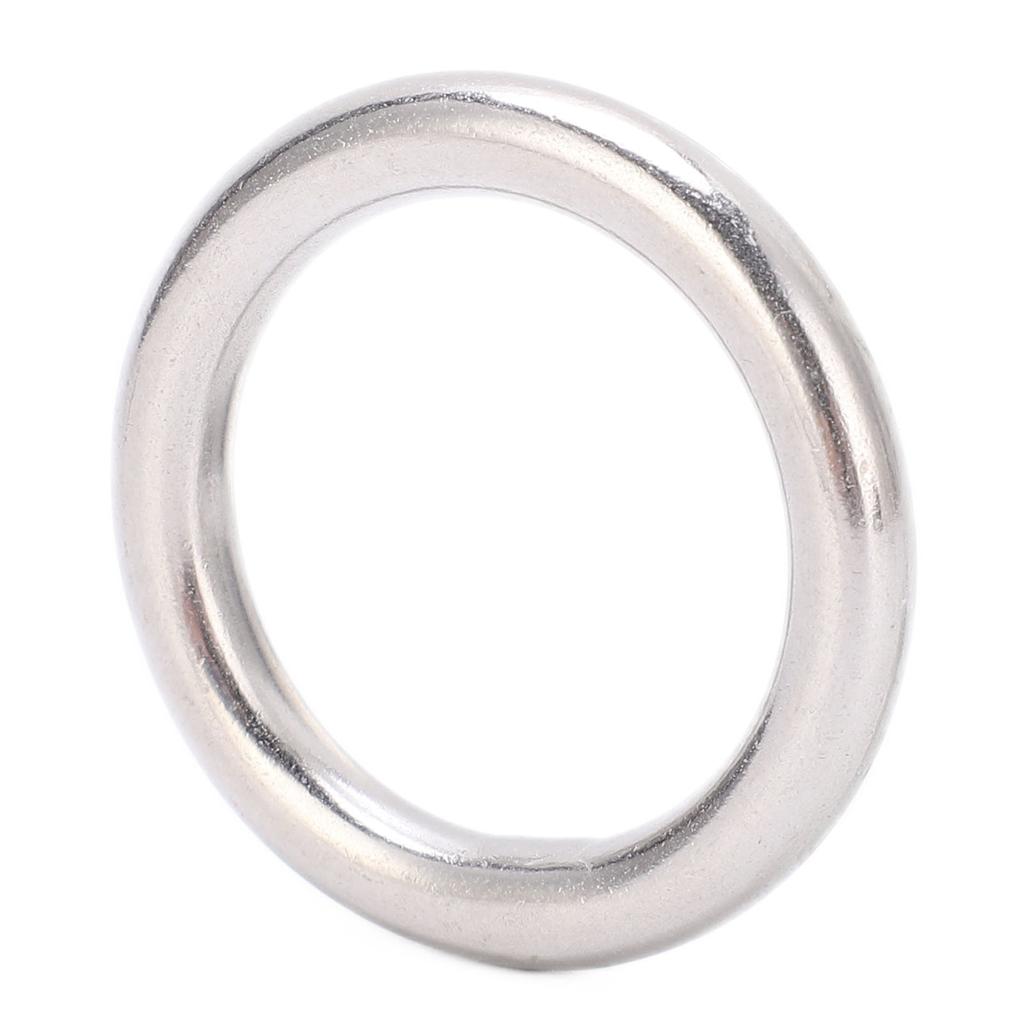 5pcs 304 Stainless Steel Round O  s Multi Purpose Seamless Welded Metal O   for Sailing Diving