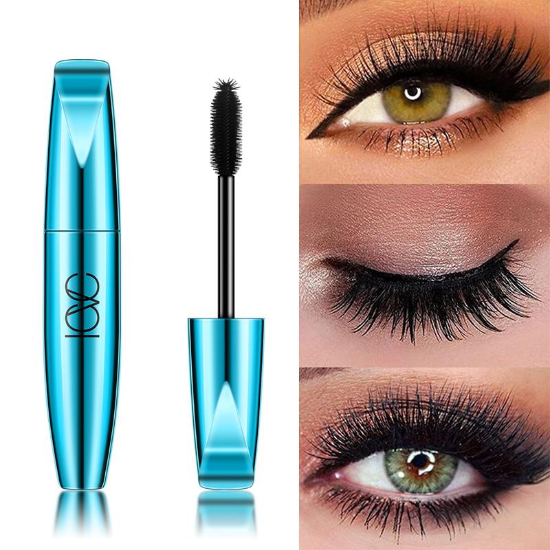Mascara Extra-Volumizzante - Ricciolo Drammatico & Allungamento Estremo, Formula Waterproof a Lunga Tenuta, Resistente alle Macchie, Nero Intenso