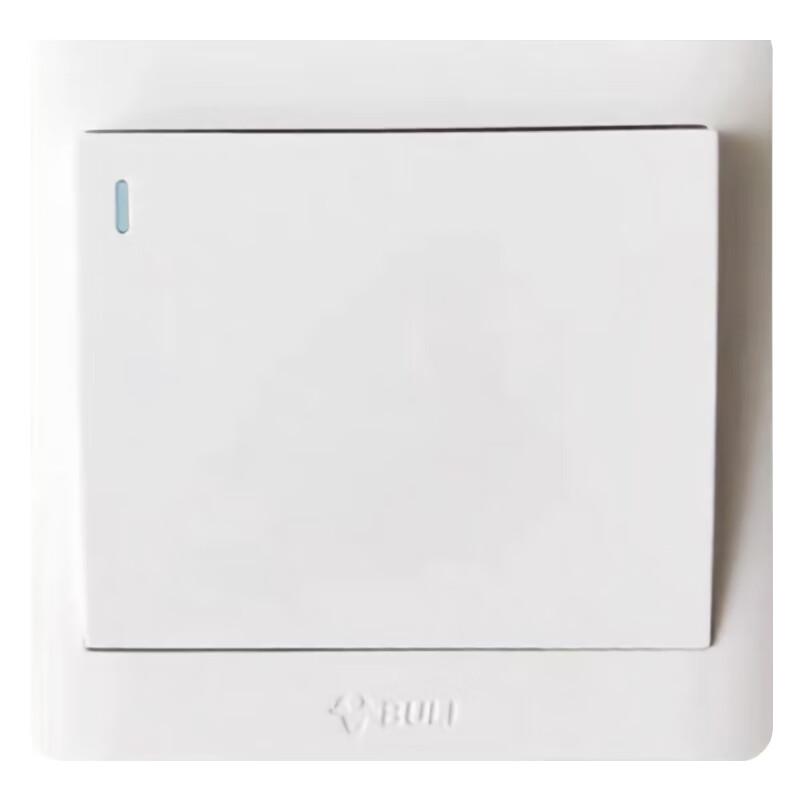 BULL G32 Series Single-Gang Double-Control Switch Single Gang белый