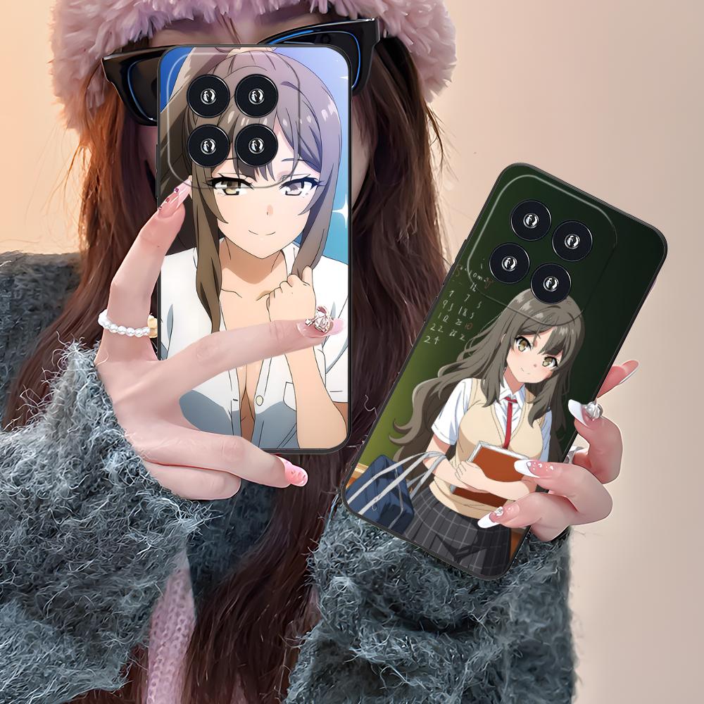 Anime Futaba Rio Mobile Phone Case for Xiaomi 15 14 13 12 Mi 11 T Ultra Lite Pro S X 5G Colorful Printing Cover Cellphones Cover