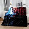 Schwarzenegger Terminator print blankets Children's warm blanket soft and comfortable blanket home travel blankets birthday gift