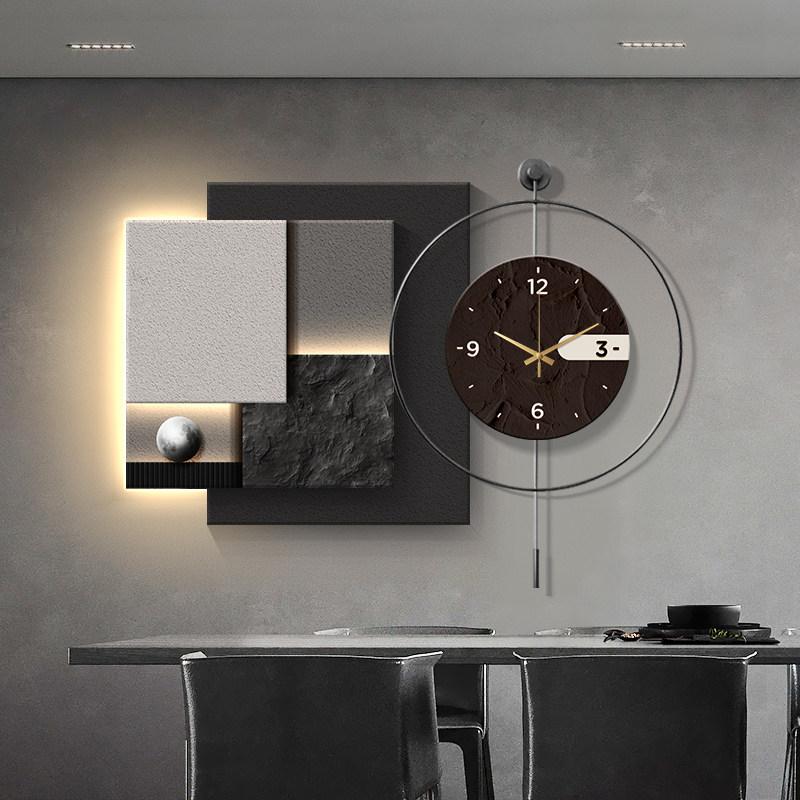 Nordic Luxury Wall Watch Design Fashion Minimalist Simple Silent Creative Clock Wall Aesthetic Interior Reloj Pared Home Decor