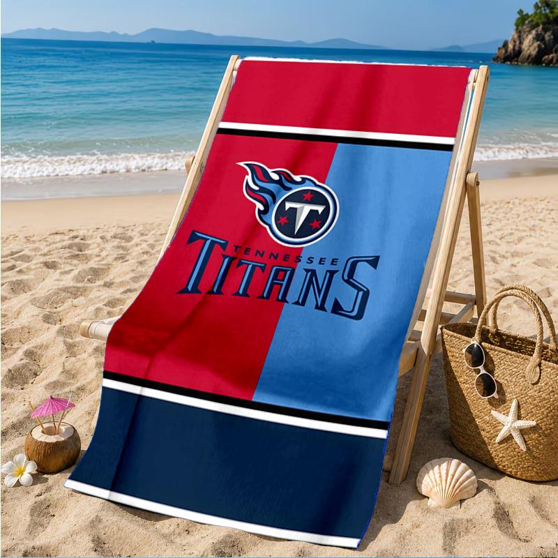 Tennessee Logo Art Beach Towel, Microfiber Beach Towel, Perfect For Pool, Beach, Travel, Home Decor Beach Party Fan Gifts
