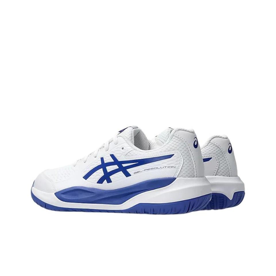 Asics Gel Resolution X GS White Dark Cobalt Kids Sneakers 1044A081-100