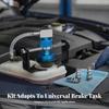 Universal Brake Cylinder Adapter | with QuickCoupling Fittings Metal and