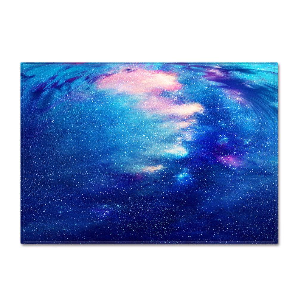 Simple Starry Sky Living Room Carpet Bedroom Dining Room Floor Mat Pattern Size