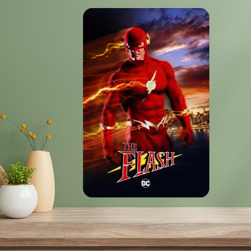 The Flash 1990 Classic TV Show Metal Poster Sign 20x30cm（7.8x11.8inch）