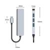 High Speed Trans 4 In 1 -funct Usb C Doc Stat Wi Yanlieso