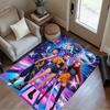 Huntrx: Neon Heroes Carpet Perfect for Dormitory Bedrooms Kitchen Balcony Anti-slip Rug Anime Office Decor Birthday/Christmas Gift