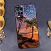 Summer Beach Sunset On Sea Phone Case For Oppo A78 A38 A58 A74 A15 A80 A60 A40 A94 A54 A98 A18 A16 A76 A96 A17 A77 A57S