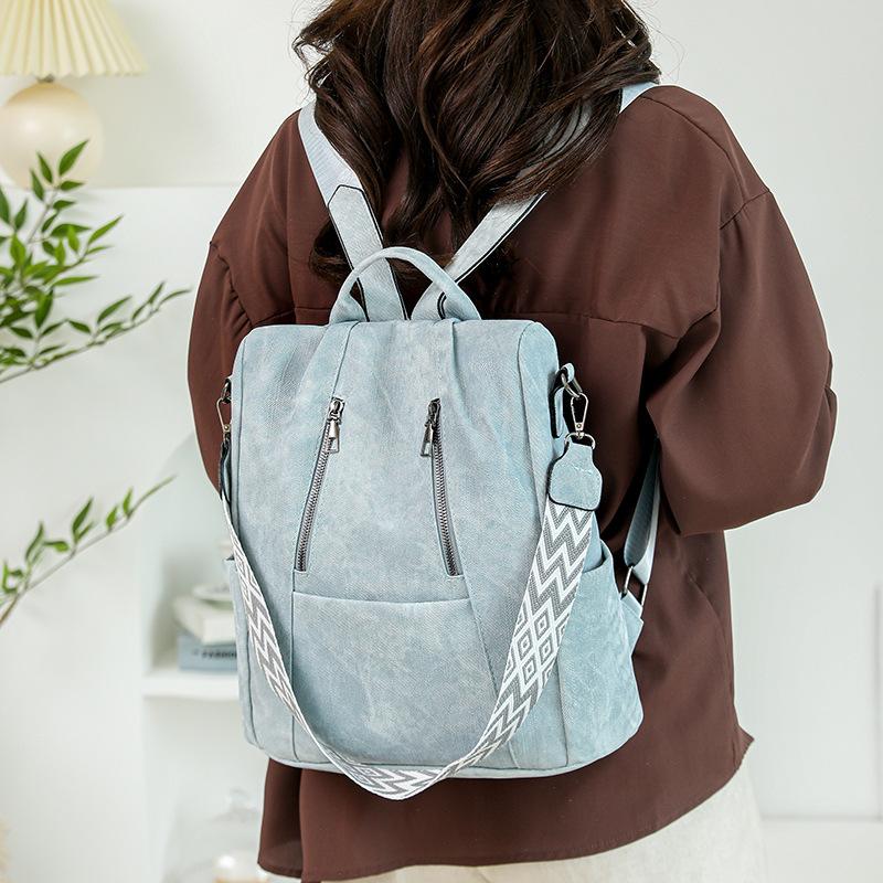 Backpack Women's New Popular Printing Fashion Women's Backpack Large Capacity Lightweight Versatile Multi-purpose Shoulder Bag