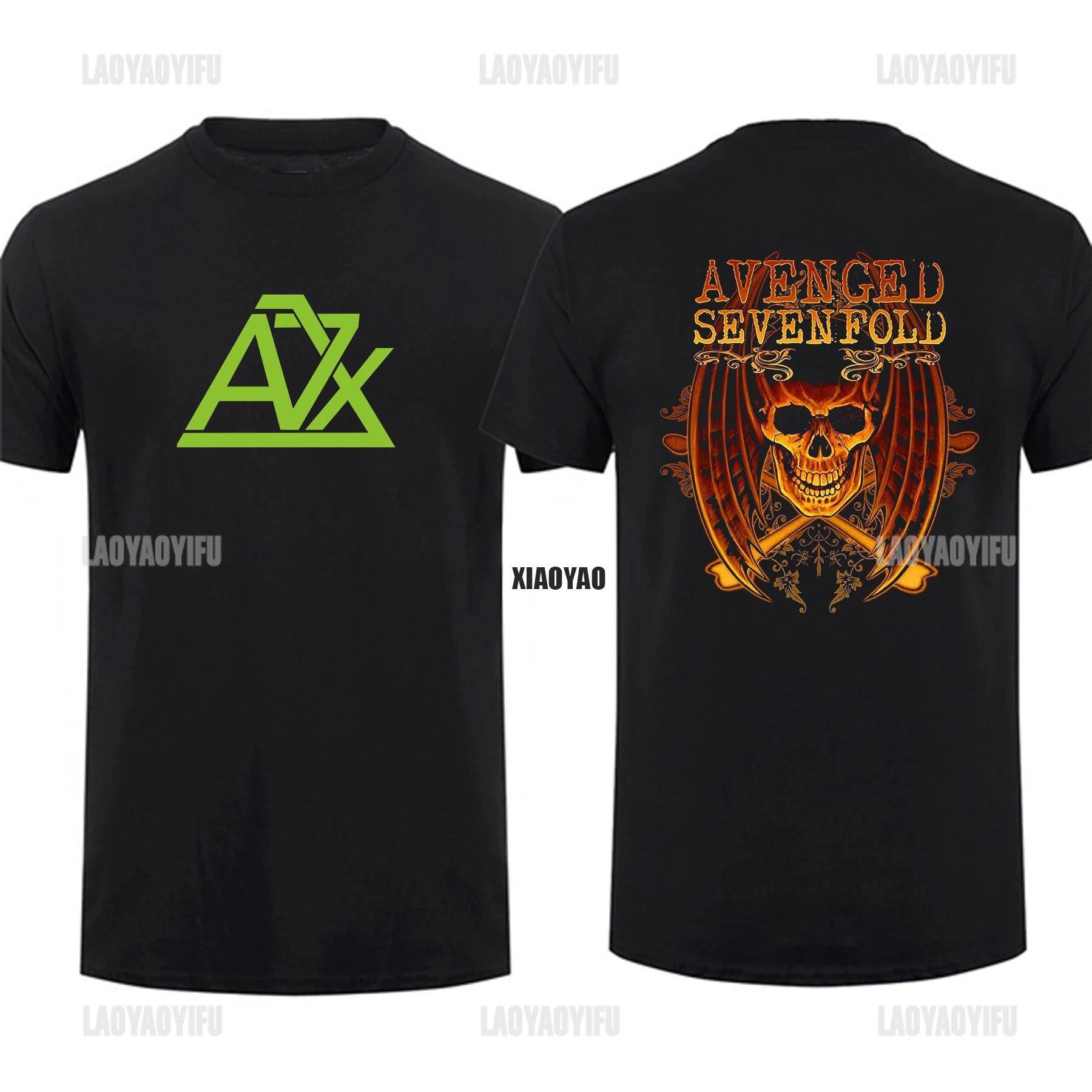 

Хэви-метал группа Avenged Sevenfold Life Is But A Dream Североамериканский тур 2023 Топы с принтом Женская футболка унисекс Хлопковая футболка для фанатов